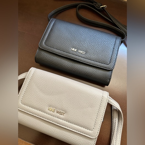 Nine West Handbags - NWOT SET OF 2 Nine West Crossbody Bag Convertible Clutch Detachable Straps